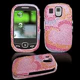 Premium - Samsung Flight A797 Full Diamond Protex Rainbow Hearts(Carrier: A ....