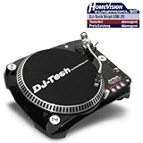 DJ-Tech USB-20 Plattenspieler Turntable USB Direktantrieb
