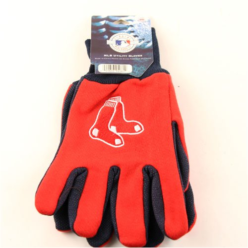 Boston Red Sox Sport / Grip Utility Gloves -Red