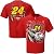 Jeff Gordon #24 NASCAR Youth 3M Speedbolt Jr T-Shirt-Red