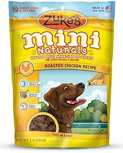 Zukes's Mini Naturals Healthy Moist Training Treats, Variety Pack