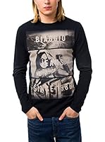 BIAGGIO Camiseta Manga Larga (Azul Marino)