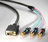 Mediabridge Premium RGB Component to VGA Cable - 6ft