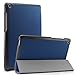 Infiland Asus Zenpad S 8.0 (Z580C/Z580CA) Smart Shell Case, Ultra Slim Lightweight Tri-Fold Stand Case Cover for 2015 Released ASUS ZenPad S 8 Z580C / Z580CA 8-Inch Tablet, Navy