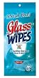 25 Magic Blue Streak Free Glass Wipes - Re-Sealable