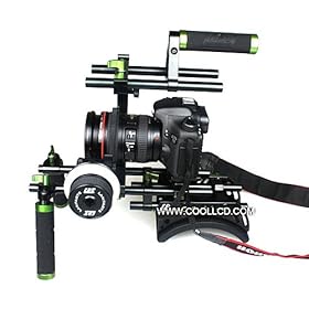 Lanparte Camera shoulder rig for video cameras such as DSLR canon 5d 7d