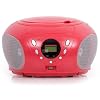 Tragbarer CD-Player USB MP3 Denver TCU-203C rot