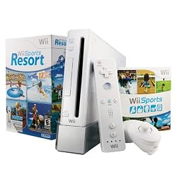 Wii with Wii Sports Resort - White