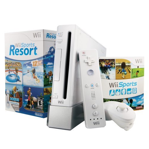 Wii with Wii Sports Resort - White