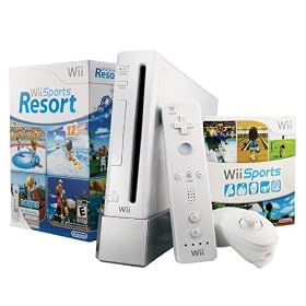 Wii with Wii Sports Resort - White