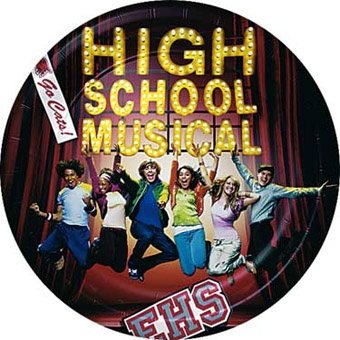 High School Musical Paper Dessert Plates