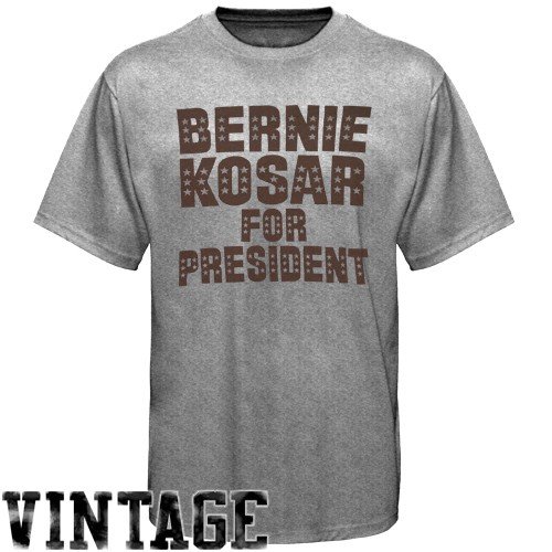 Cleveland Browns Ash Bernie Kosar For President Vintage Premium T-shirt (Large)