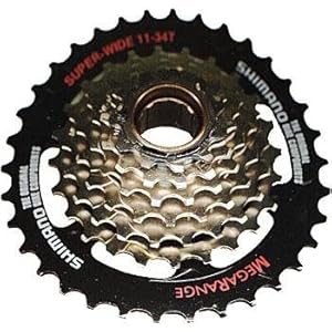7 speed megarange freewheel