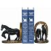 Horses and Horseshoes Bookends