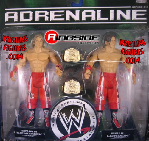 Childrens Toyshop  Toys : wwe adrenaline 24 brian kendrick & paul london