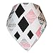 Bandana Bib - Best Baby Bandana Drool Bibs for Girls - Premium Burpy Bib and Drool Cloth Made by Moms for Moms