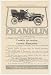 1905 Franklin Type G 4-Cylinder Light Touring Car Print Ad