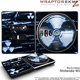DJ Hero Skin Radioactive Blue fits Nintendo Wii DJ Heros (DJ HERO NOT INCLU ....