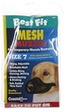 BestFit Mesh Dog Muzzle 01300-BLK07 size 7.