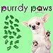 Purrdy Paws Soft Nail Caps for Dog Claws Green XXL
