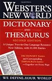 Buy : Websters New World(tm) Dictionary and Thesaurus, Second Edition