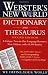 Webster's New World(tm) Dictionary and Thesaurus, Second Edition