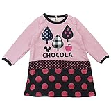 【H27年秋冬物】 chocola(ショコラ) 薄手裏毛ワンピース 90cm/淡いピンク NO.CH-1512-52069