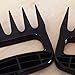 BBQ Smoked Pulled Pork Bearpaw Durable Meat Shredder Claw Handler- Back SOLID TEETH Set of 2 -BPA Free Barbecue Paws