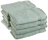 Superior Egyptian Cotton 8-Piece Hand Towel Set, Sage Superior Egyptian Cotton 8-Piece Hand Towel Set, Sage