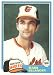 1981 Topps # 641 Mark Belanger Baltimore Orioles Baseball Card