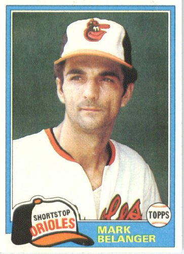 1981 Topps # 641 Mark Belanger Baltimore Orioles Baseball Card