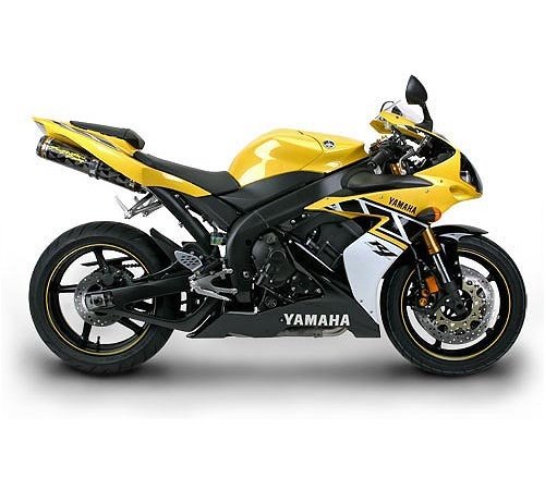 Yamaha R1 M2 Dual Slip-On Exhaust System Titanium