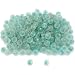 Blue Frosted Round Glass Beads Jewelry 7mm Approx 600