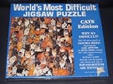 1991 World's Most Difficult Jigsaw Puzzle - Cats Edition - Doubled Sided - 529 Pieces