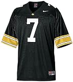 Nike Iowa Hawkeyes Youth #7 Black Football Jersey (L=16-18)