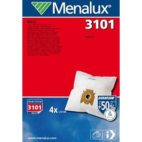 Menalux by Electrolux 3101 4x + Filter Dustbags