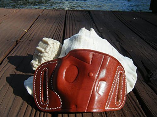 Quick Slide Holster Brown Leather OWB For CZ 75, 75B, 75 COMPACT