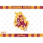 Wow!Pad 57LT003 Arizona State Collegiate Logo Laptop Mouse Pad