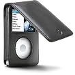 DLO HipCase Leather Folio Case for 80/120/160 GB iPod classic 6G (Black) ~ DLO