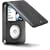 DLO HipCase Leather Folio Case for 80/120/160 GB iPod classic 6G (Black)