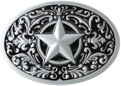 Western Star Belt Buckle - Black