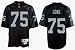 Howie Long 1988 Los Angeles Raiders #75 Throwback Reebok NFL Youth Football Jersey (Black)