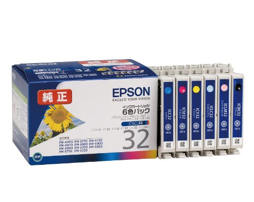 EPSON IC6CL32 インクカートリッジ カラー
