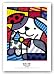 Ginger by Romero Britto 31.25"x23.25" Art Print Poster Latin