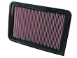 K&N 33-2370 High Performance Replacement Air Filter
