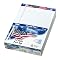 TOPS 75140 American pride writing pads, recycled, 8-1/2 x 11-3/4, legal rule, white, 12/pk