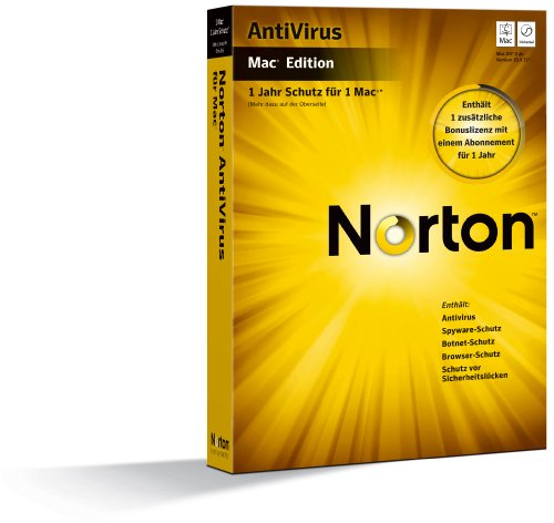Norton Antivirus MAC 11.1 – 2 PCs – deutsch