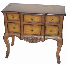 Traditional Style Antiqued Furniture - Entryway Foyer Console Table 10040 by HF Gallery