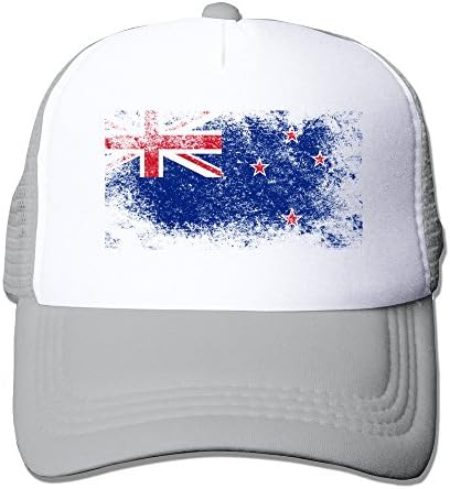 New Zealand Flag Mesh Back Baseball Hat Trucker Caps