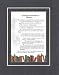 Compilation of Motivational & Inspirational Quotes on Happiness Vol.1 - 8 x 10 inches Poem on 11 x 14 inches Double Beveled Matting (Black V Grove)